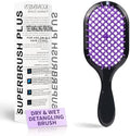 Detangling Brush,1 Pack Detangler Brush, Gentle & Effective Detangling on Wet or Dry Fragile Hair Types,Ultra-light, Detangling Brsuh ventilated and antistatic hairbrush (Purple) by Mejglrc