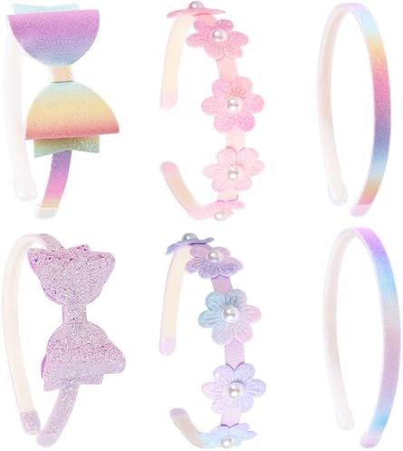6 PCS Girls Headbands Sweet Girls Hair Accessories by Lizioo