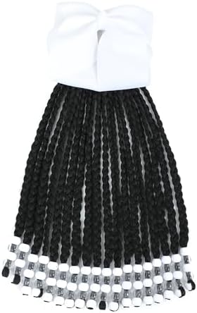 Kid Ponytail With Beads Braid Detachable Protective Hairstyle For Girls by Unknown