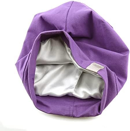 Kids Beanie Sleep Hats Bonnet for Child Natural Curly Frizzy Hair - Image 4