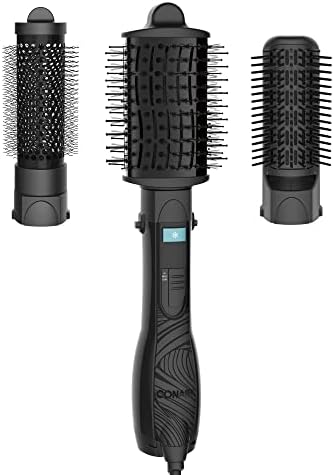 Conair The Curl Collective 3-in-1 Blowout Kit, 3 Interchangeable Brush Attachments to Create Your Perfect Blowout by conair