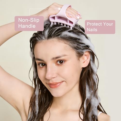 RHOS Scalp Massager Shampoo Brush, Soft Silicone Scalp Scrubber - Image 5