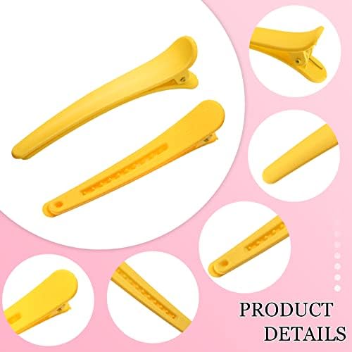 Geosar 24 Pcs Hair Sectioning Clips, Plastic Hair Clips,Colorful - Image 4