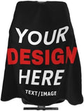 55x66in Black Custom Barber Cape, Personalized Designer Barber Cape for Salon, Gifts for Birthday Christmas by ByxhucUSA
