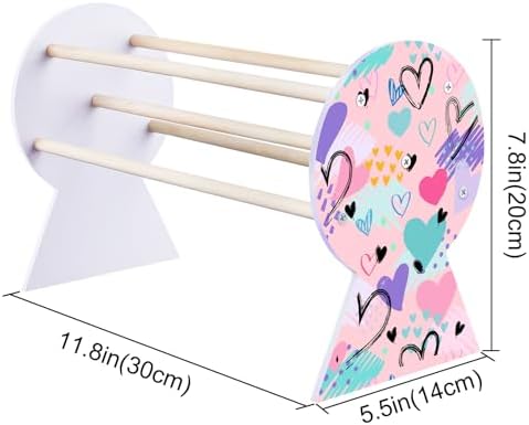 Basumee Headband Holder - Hair Accessories Organizer for Girls' Headbands, Hair Hoops, and Room Decors - Image 2