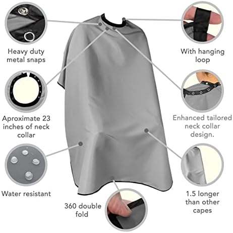 Allegro Combs Hair Cutting Capes - Image 4
