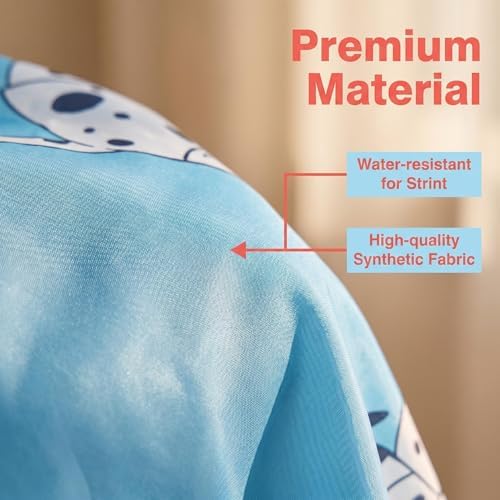 Kids Haircut Salon Cape, Hair Cutting Cape for Kid cloth, Kids Barber Cape,Child Shampoo Waterproof Capes - Image 3