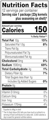DAVID Sunflower Seeds, Bar-B-Q Flavor, 1.625 oz. (12-pk) - Image 2