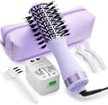 Dual Voltage Hair Dryer Brush 110-240V Travel Blow Dryer Brush in One by Olaermoso