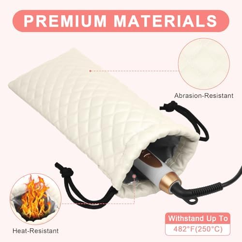 Professional Heat Resistant Hot Hair Tools Organizer Cover Bag - Image 3