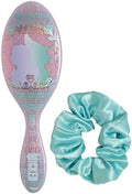 Wet Brush Original Detangler Hair Brush Friendship (Wicked For Good) Kit - IntelliFlex Bristles - Detangling Brush Glides Through Tangles For All Hair Types (Wet & Dry) - 1 Brush & 1 Scrunchie by WetBrush