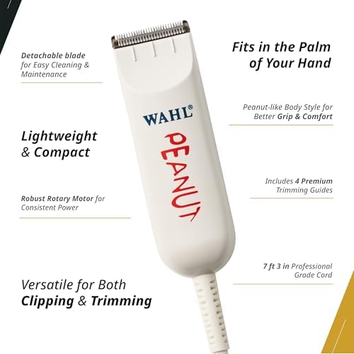 Wahl Professional Classic Peanut Trimmer, Corded - Image 4
