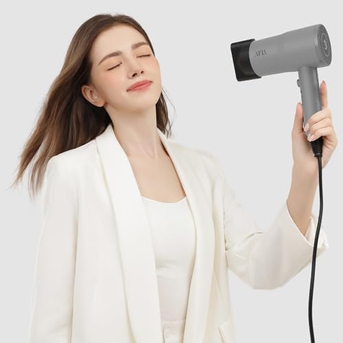 AINA Diffuser Hair Dryer Full-Featured Blow Dryer 110V/1600W(Ash Grey) - Image 6