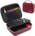 ProCase Hard Travel Case for Hair Clippers -Wine by ProCase