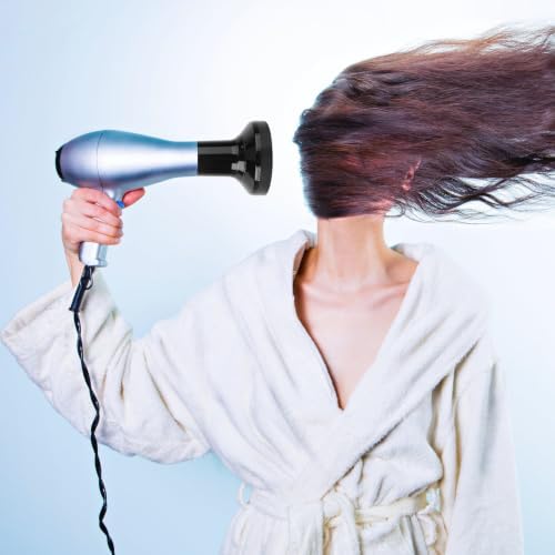 Hair Blower Protective Cover for Hair Dryer, Black ABS Diffuser - Image 4