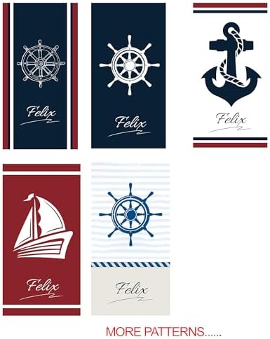 JML Personalized Beach Towel with Name, Microfiber, 30 x 60 in - Image 2