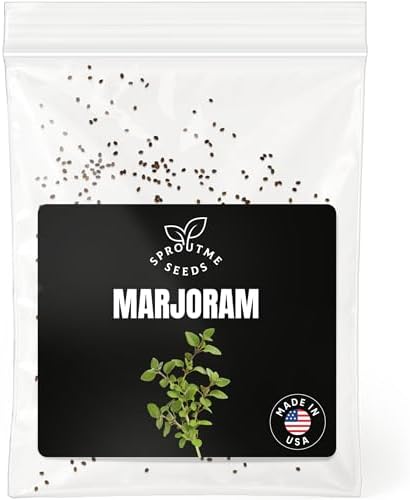 SproutMe Marjoram Sweet 200+ Seeds for Planting Non-GMO Heirloom Herbal Tea by SproutMeSeeds