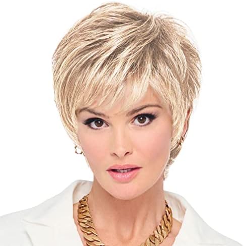 Raquel Welch Fierce And Focused Hand Tied Short Bob Wig by Hairuwear, Average Size Cap, RL16/22 Iced Sweet Cream by Unknown