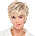 Raquel Welch Fierce And Focused Hand Tied Short Bob Wig by Hairuwear, Average Size Cap, RL16/22 Iced Sweet Cream by Unknown