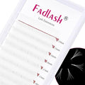Eyelash Extension 0.07 Colored Easy Fan Lashes White D Curl Self Fanning Lashes Colored(White 0.07D, 15-20mm) by FADLASH