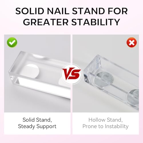 Makartt Nail Stand for Press-On: Magnetic Nail Holder for Nail Art Painting - Image 4