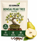 Pear Bonsai Tree Seeds for Planting - Mini Fruit Tree - 15 Premium Seeds by CZGrain