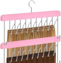 2 Pack Hair Extension Holder & Hanger – Stackable Hair Extension Storage Rack for Styling, Rotatable Braiding Rack Wig Organizer Stand for Wigs, Hairpieces, Clip/Tape Ins and Accessories by AIHOPESTO