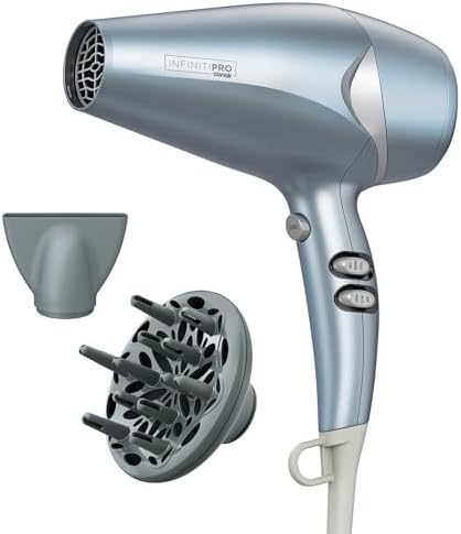 Conair InfinitiPRO Hair Dryer with Diffuser & Concentrator, 1875W, 1 lb. by conair