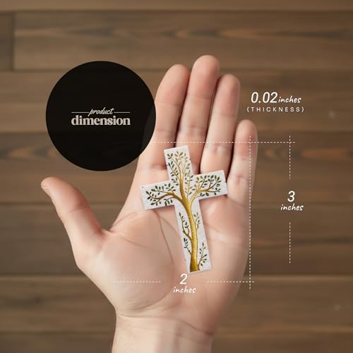 50 Plantable Tree Cross Wildflower Seed Paper Favors - Image 2