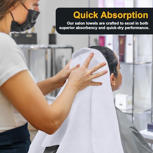 UNIMADE Salon Towels 48 Pack, Super Soft Microfiber Hand Towel - Image 4