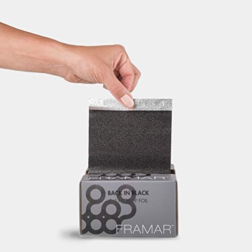 Framar Black Hair Foils For Highlighting, Pop Up Hair Foil - Image 2