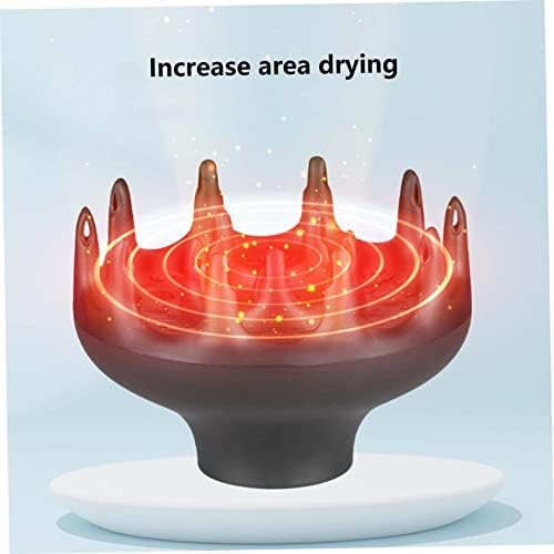 Hair Diffuser Universal Hair Dryer Diffuser Attachment Blow Dryers Diffuser for Curly Wave Thick Hair Black blow dryer diffuser - Image 7