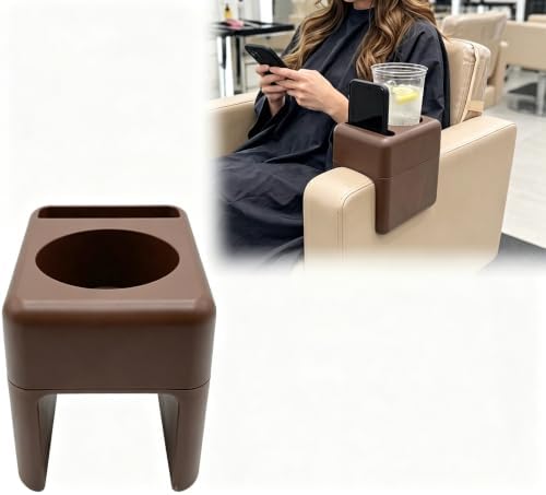 Salon Chair Armrest Organizer Tray with Phone Holder Barber Accessory by Unknown