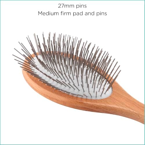 Groomer Essentials Dog Pin Brush for Doodles, Poodles & Long Coats - Image 2