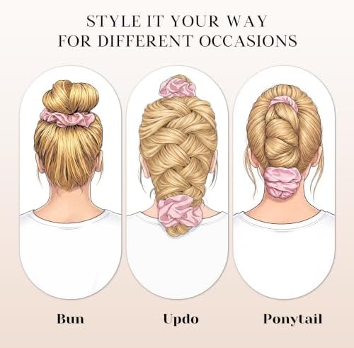 Velvet Heatless Curling Scrunchie Overnight Curls Hair Curler - Image 4