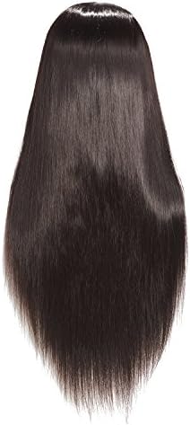 26"-28" Synthetic Fiber Hair Mannequin Head Styling Training Head Doll Head - Image 5