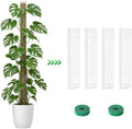 Plastic Moss Pole for Monstera and Climbing Plants, 4Pcs 15" Plant Poles by Unknown