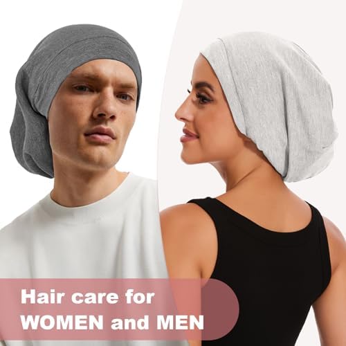 ZHENSILK Silk Bonnet for Sleeping Women, Adjustable Silky Satin Lined Sleep Cap, Silk Hair Wrap Slouch Beanie Hat - Image 6