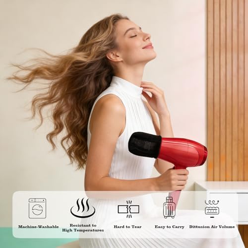 2 Pack Hot Sock Diffuser for Hair Dryer, Travel Diffuser Sock - Image 6