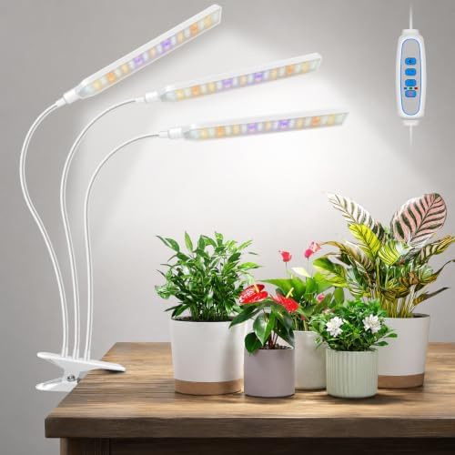 Kullsinss Clip-on Plant Lights for Indoor Growing, 171 LEDs 24W Grow Light by HOME