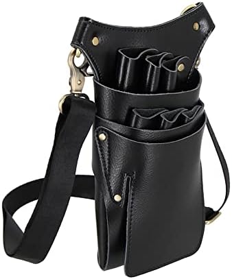 Scissors Bag, Leather Barber Hairdressing Scissor Shears Holster - Image 6