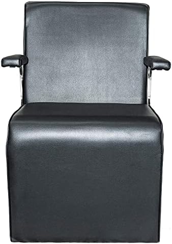 Chromium PureSana Vinyl Salon Dryer Chair - Black - 32.7 x 24.2 x 31.9 in - Image 4