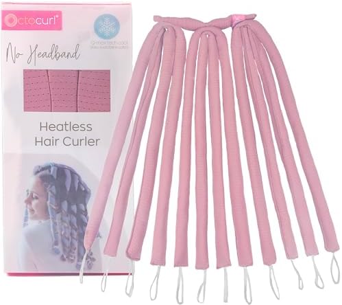 Octocurl No Headband Heatless Curling System for 360° Heat-Free Curls by Octocurl
