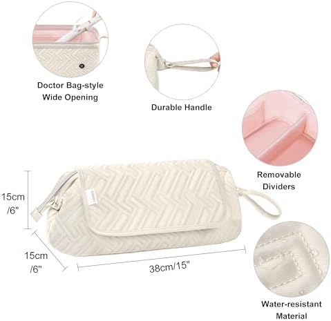 Leuded Hair Tools Travel Bag with Heat Resistant Mat for Shark Airwrap - Image 4
