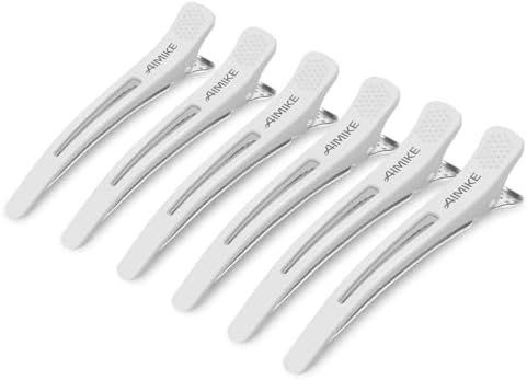 AIMIKE Hair Clips for Styling Sectioning, Barbers & Home Hair Cutting Clips by AIMIKE