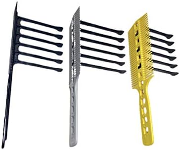 Scissor Clipper Over Comb - Barber Hair Cutting Tool with Jumbo Guide for DIY Home Haircuts (Black) - Image 5