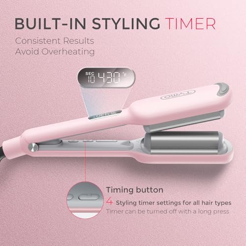 Curling Iron Hair Crimper Waver, TYMO ROVY Beach Waves Hair Curler - Image 6