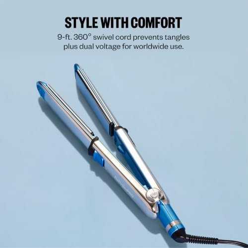 BaBylissPRO Nano Titanium Prima Ionic Hair Straightener – Professional Flat Iron & Curling Iron in One for Stylists, Pro Styling Hair Tool - Image 6