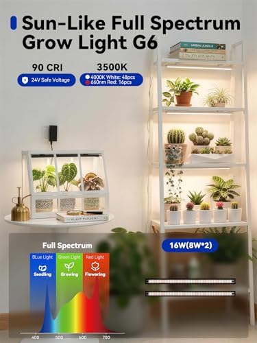 Grow Lights for Indoor Plants, LED Grow Light Bar Full Spectrum - Image 4