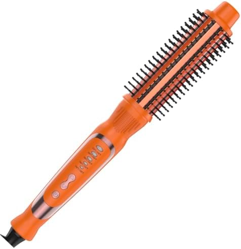 1 1/4 Inch Curling Iron Brush, Ceramic Thermal Brush for Long Hair by denvek
